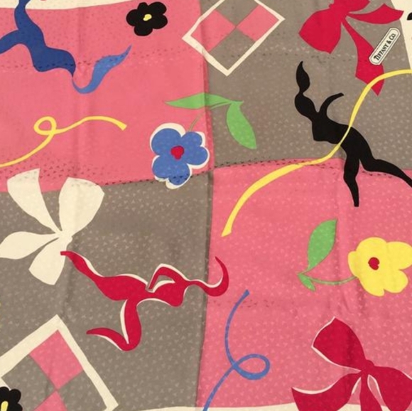 TIFFANY & CO. Silk Foulard Scarf - Picture 8 of 12